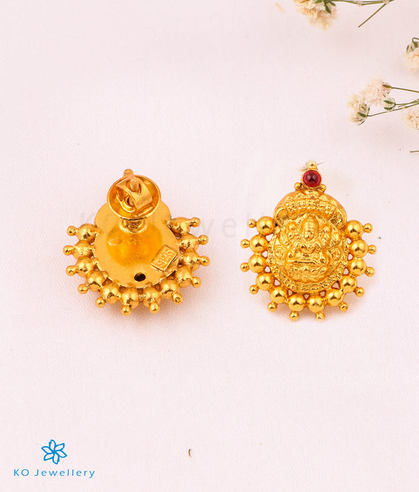 Buy Traditional Gold Design Lakshmi Earrings for Women